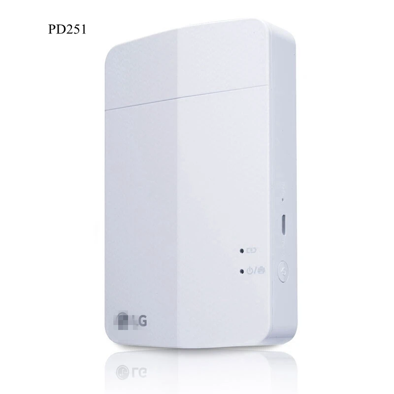 PD251 white Портативный фотопринтер PD239 PD251 PD238 мини мобильный телефон с bluetooth беспроводная камера для портативной карманной печатной машины - Цвет: PD251 white