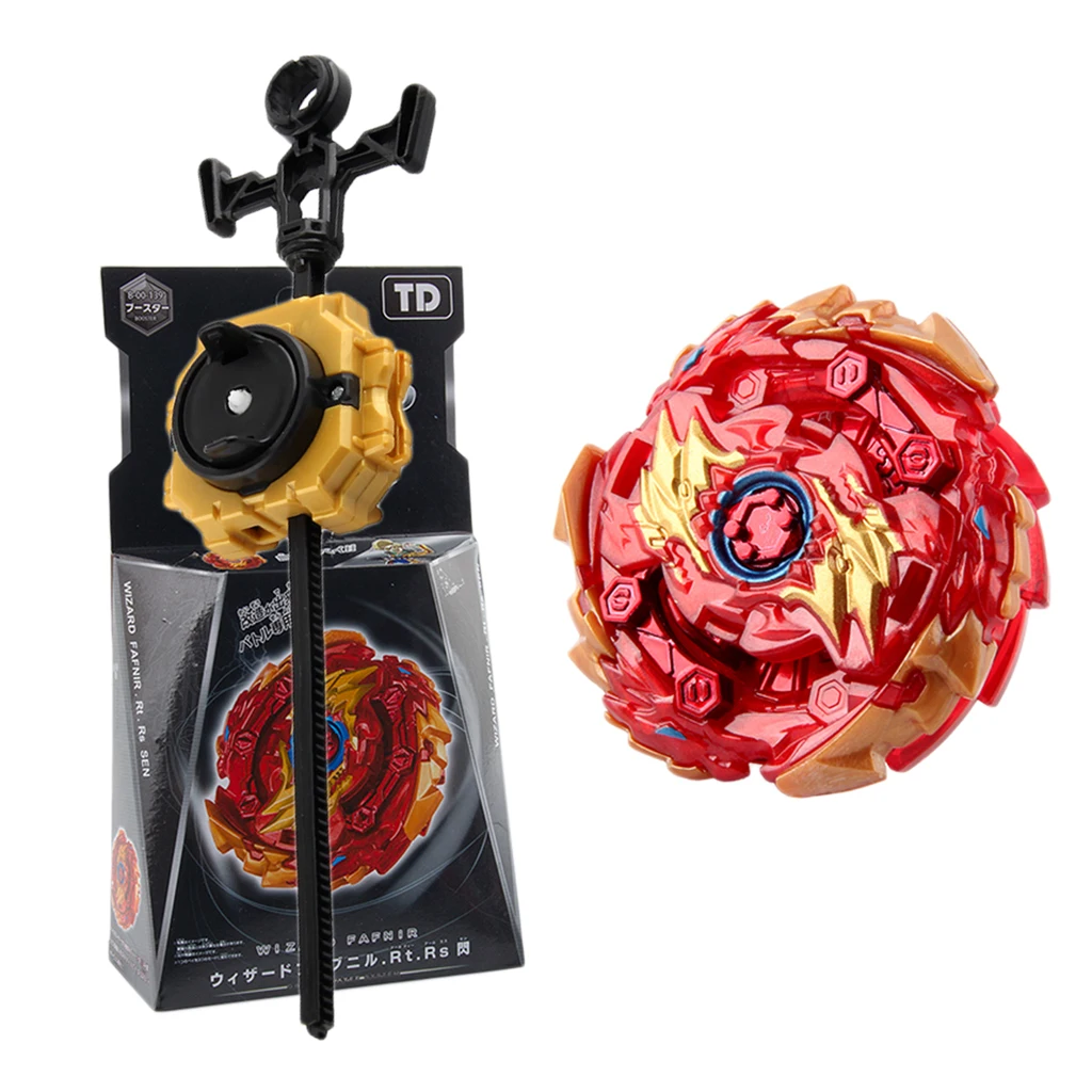 

Spinning Starter Top Children Battle Combat Toys with Launcher Set Toy Red