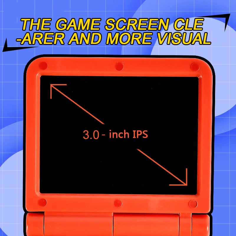 Whatsko V90 портативные игровые консоли 64 бит 3 0 ''IPS Экран Ретро игровой плеер PS1