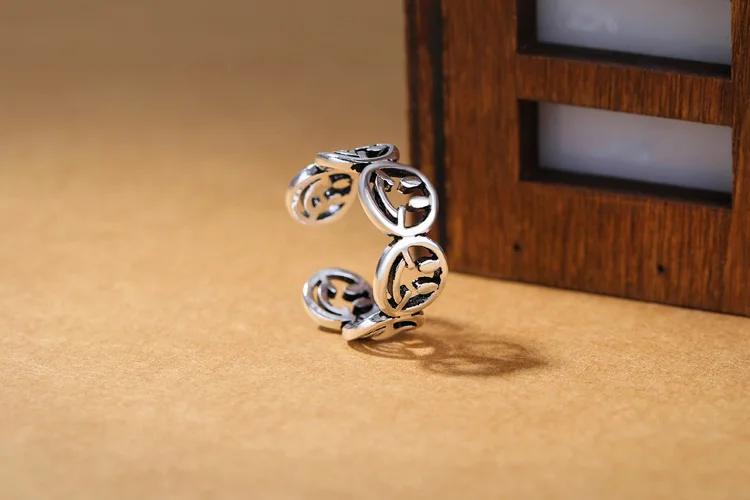 Kindey оптовая продажа настоящий Серебряный цветной круг кольца для женщин