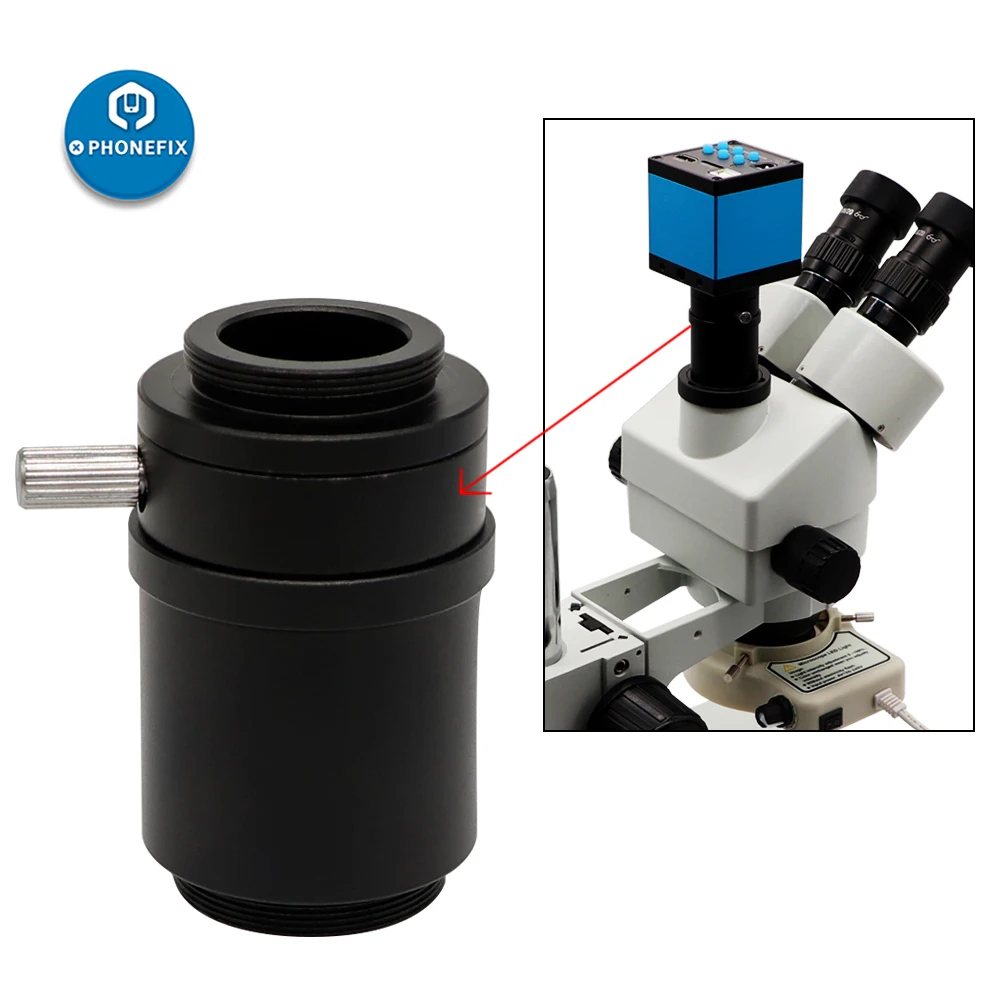 0.3X 0.5X 0.35x adaptador c-mount объектив TV1/2 1/3 CTV адаптер для тринокулярных фокусных линз