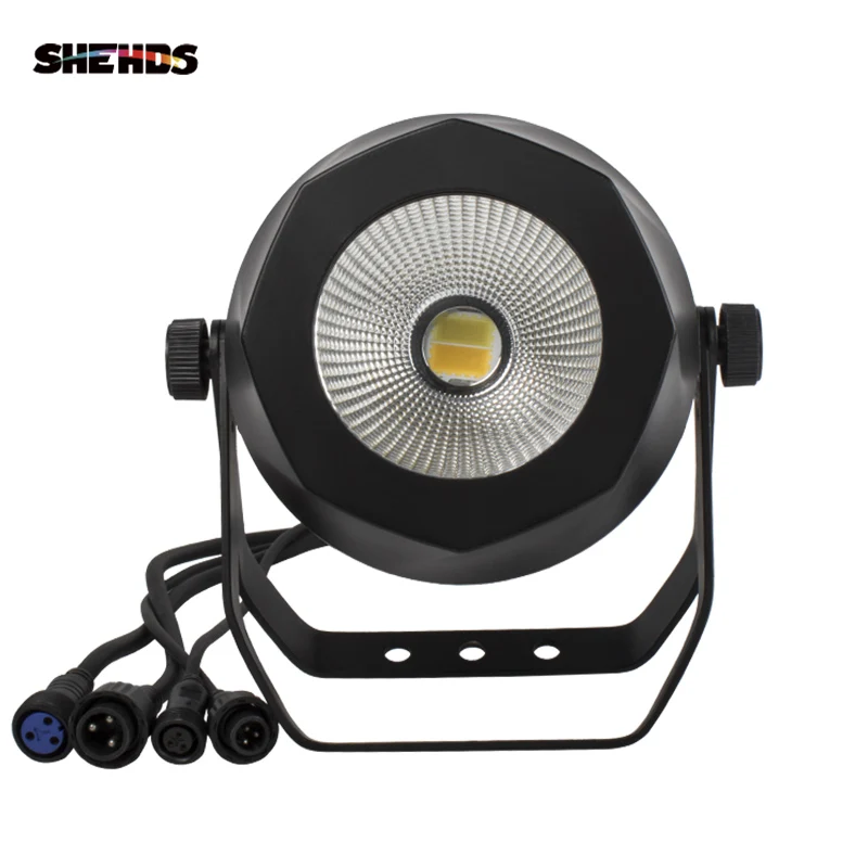 2/4/6 шт. светодиодный Водонепроницаемый 200W Теплый + холодный белый COB LED Par