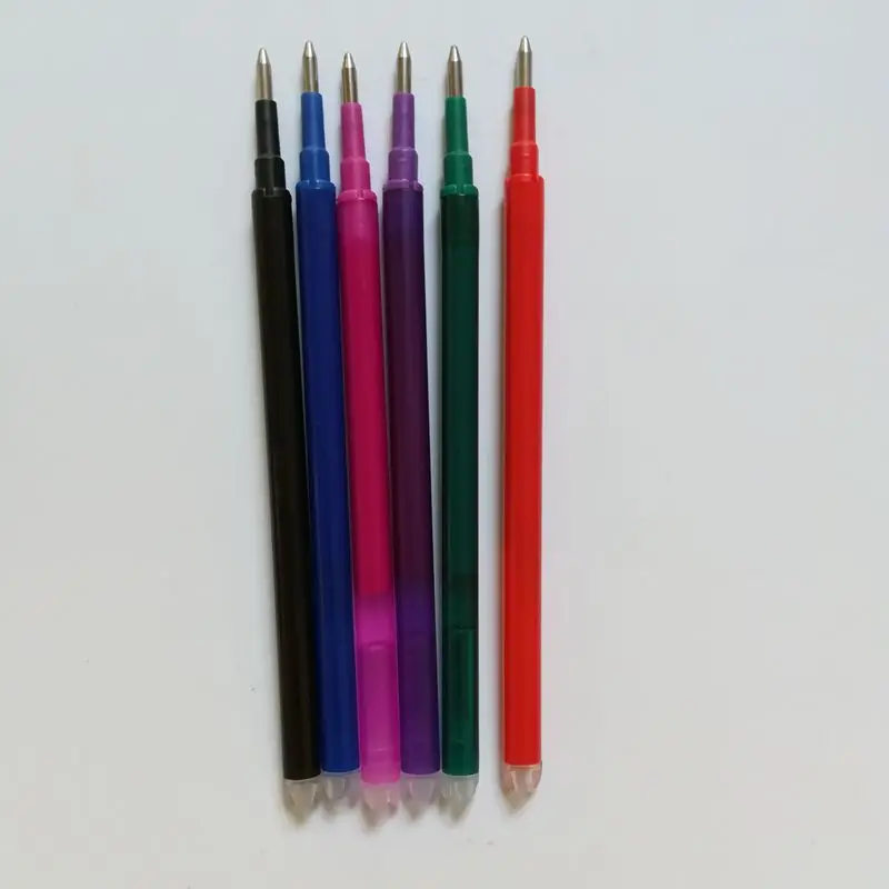

Erasable Pen Stationery Refill Friction Gel Pen Office Supplies Drawing Friction Refill Pen Student 6 Colors 0.7mm Eraser Pen