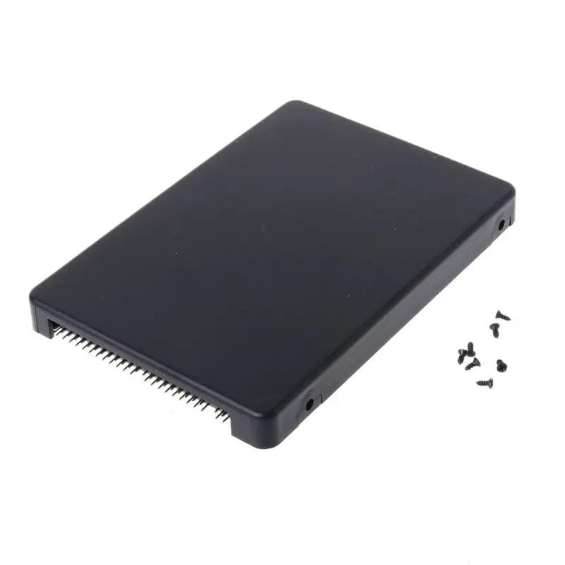 Мини SATA mSATA SSD жесткий диск на 44Pin IDE адаптер с корпусом чехол 2 5 &quotHDD | Компьютеры и