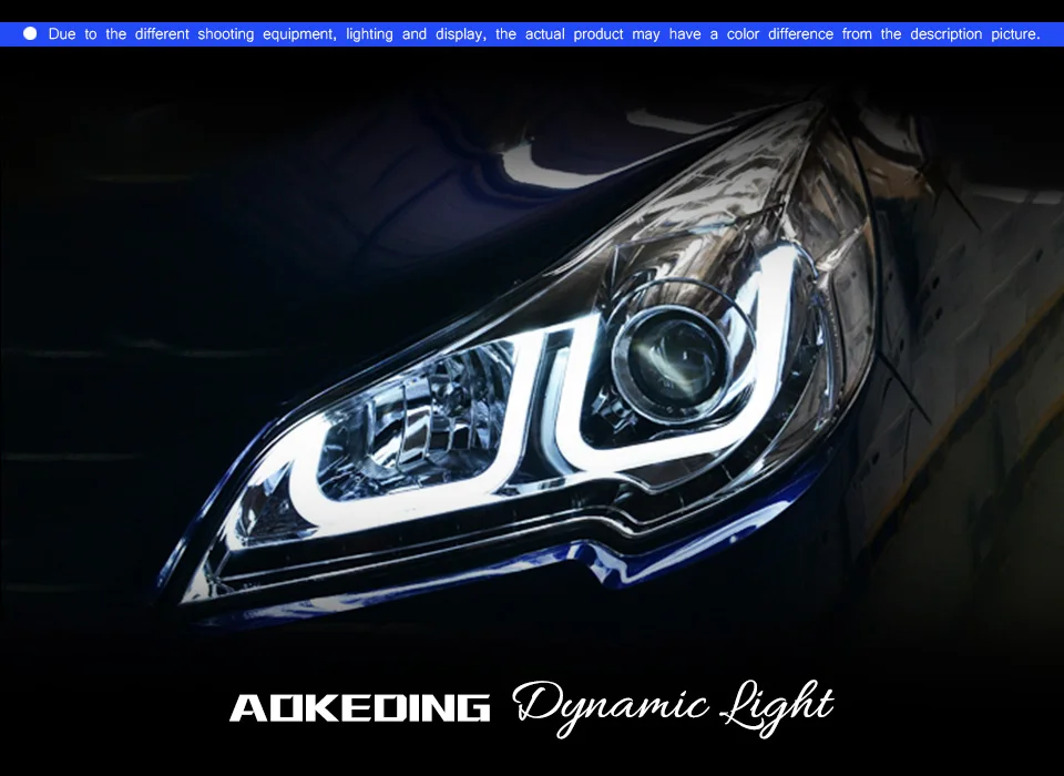 AKD автомобильный Стайлинг Для Sabaru Outback фары 2010- светодиодный фонарь светодиодный DRL Bi Xenon объектив Высокий Низкий луч парковка
