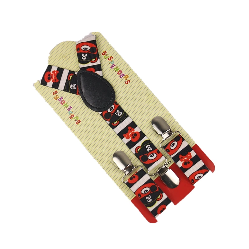 Бесплатная доставка Новинка 2019 года милые черные подтяжки с черепом для