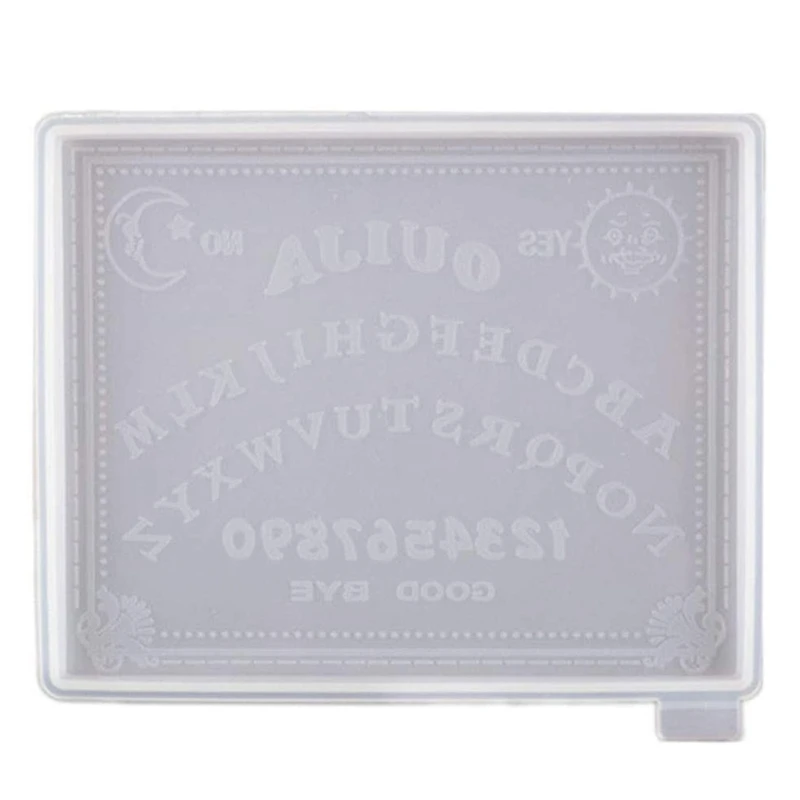 

Witchcraft Board Resin Casting Mold Divination Board Silicone Resin Mold Art Crafts
