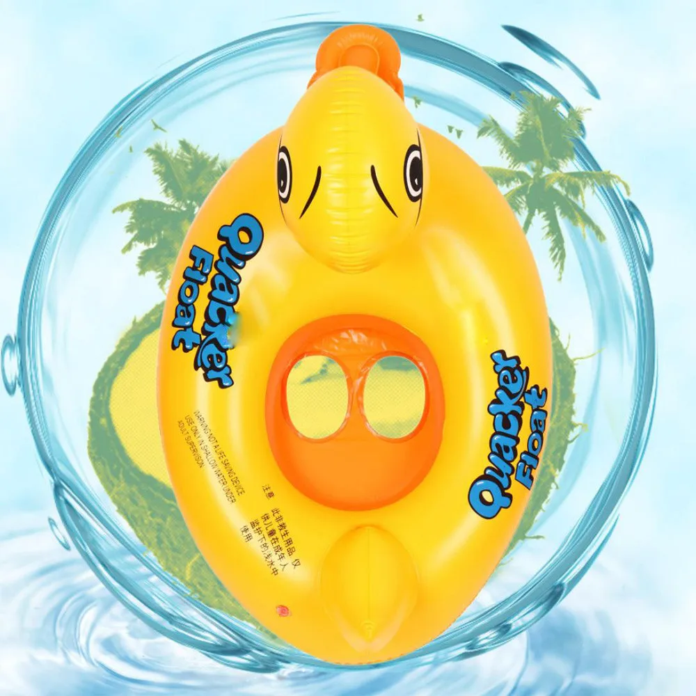 Child Inflatable Duck Unicorn Pool Floats Swimming Rings Floating Chair Air Bed for Beach Party Water Sports | Спорт и развлечения