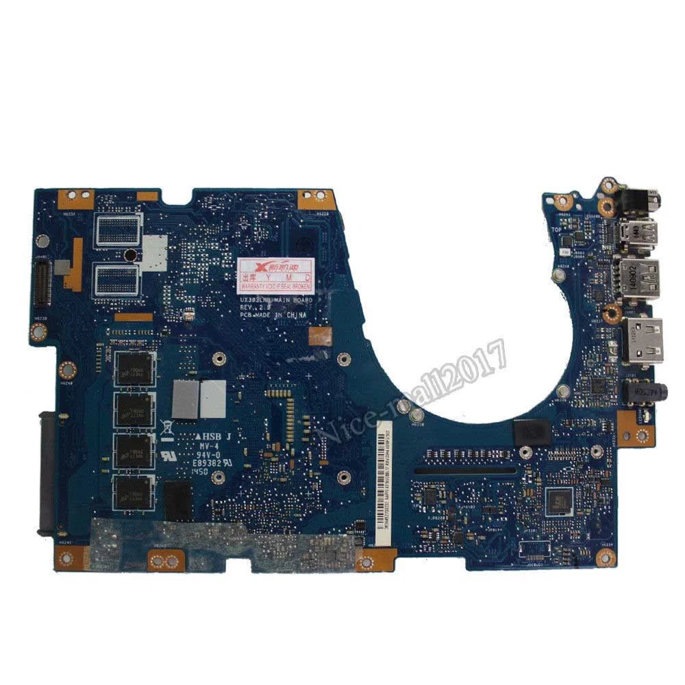 UX303LA материнская плата REV2.0 I7-5500U для ASUS UX303 UX303L Материнская плата ноутбука UX303LA материнская плата UX303LA тест материнской платы ОК