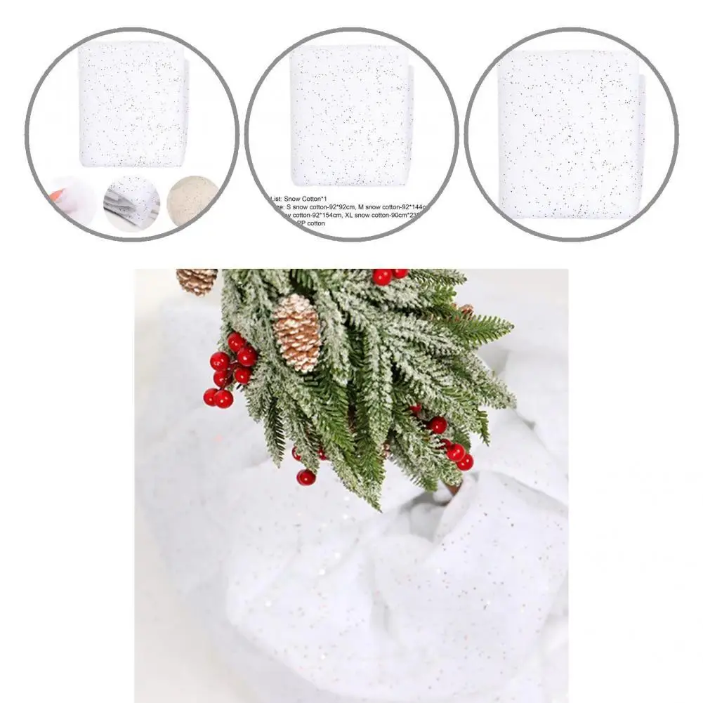 

Супер мягкое сверхплотное рождественское пушистое утолщенное покрывало для снега, декор для фестиваля