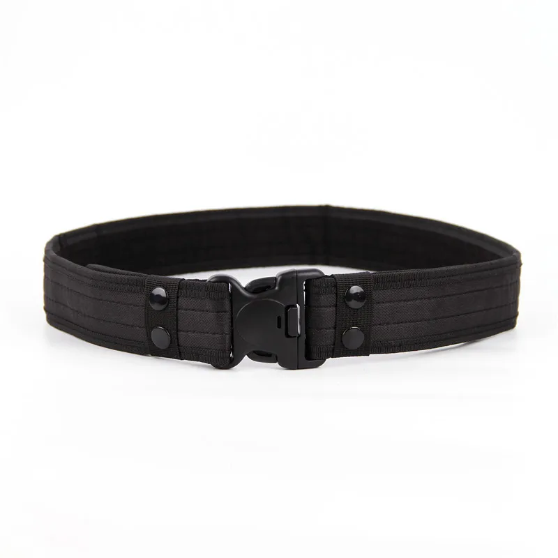 Style 2 Black Тактический ремень нейлоновый ремень в стиле милитари для мужчин армейский стиль металлическая пряжка Cinturon качественный поясной ремень автоматический cinturones para hombre - Цвет: Style 2 Black