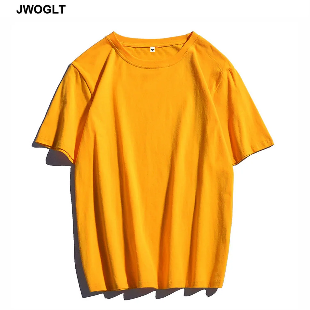 

Summer Mens T Shirts Casual Short Sleeve O-Neck Regular Fit Black White Yellow Basic Tops Tees Polyester T-Shirt