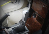 gear shift shifter knob gear head handle decoration cover trim fit for toyota land cruiser prado fj150 2014 2017 accessories