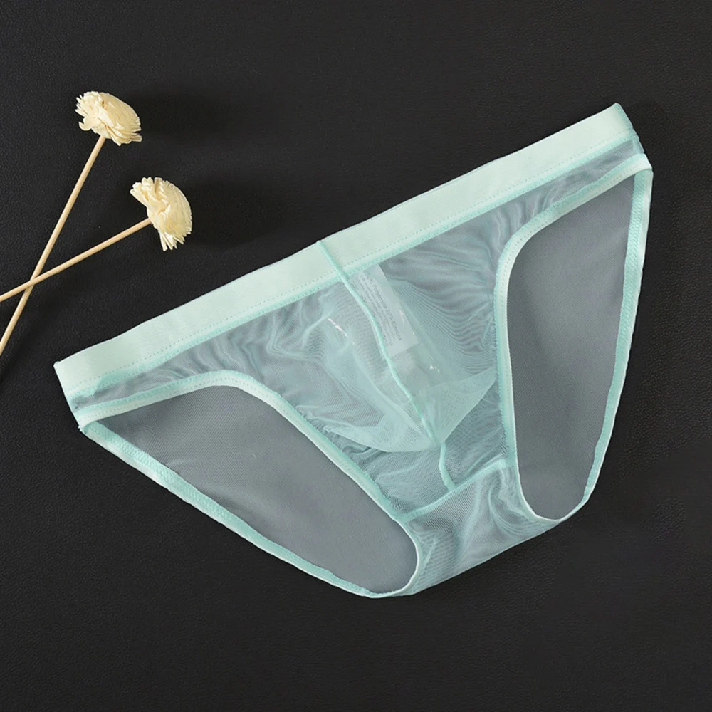 

Men's Sexy Briefs G-String T-Back Bikini Thin Elastic Thong Tangas Underwear