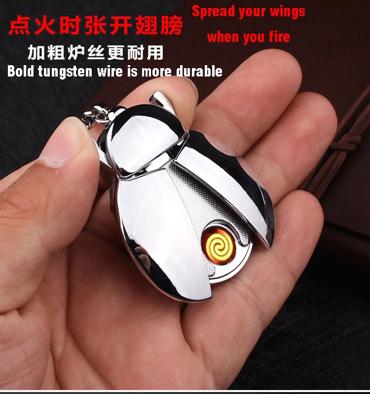 Оригинальная USB-зажигалка в виде божьей коровки | Дом и сад
