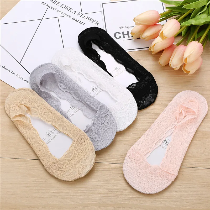 1 пара модных женских летних носков для девочек стильные кружевные короткие