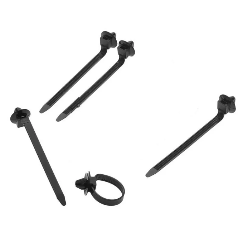 50 шт./упак. Автомобильный Кабель изготовленный на заказ ремень Пластик черный