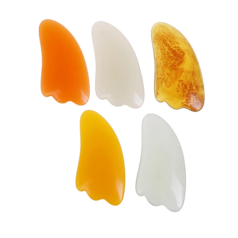 

Neck Massager Guasha Board SPA Scraper For Face Leg Back Arm Beauty Massage Tool Resin Guasha Scraping Massage Tool