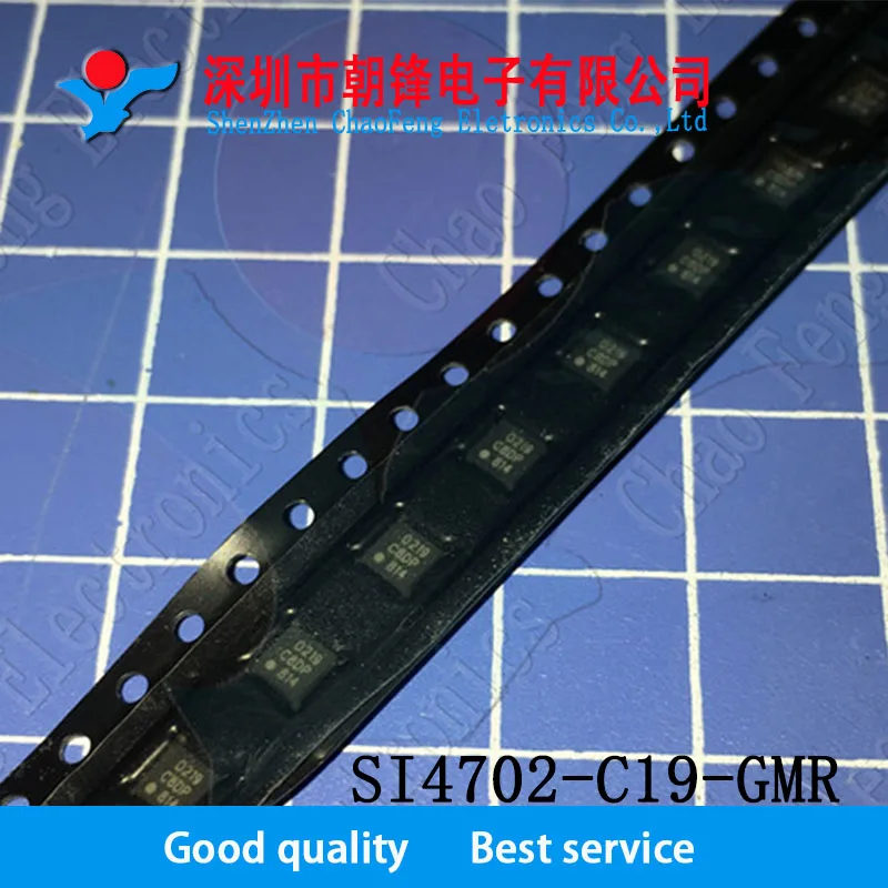 

10PCS SI4702-C19-GMR marking:0219 SI4702 QFN20 New original
