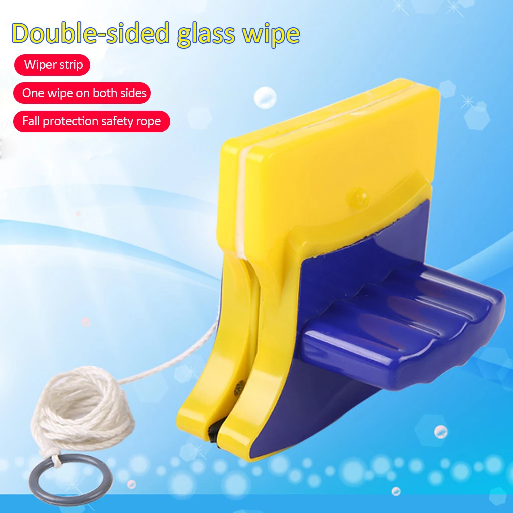 Щетка скребок для мытья окон Магнитная щетка двухсторонний стеклоочиститель