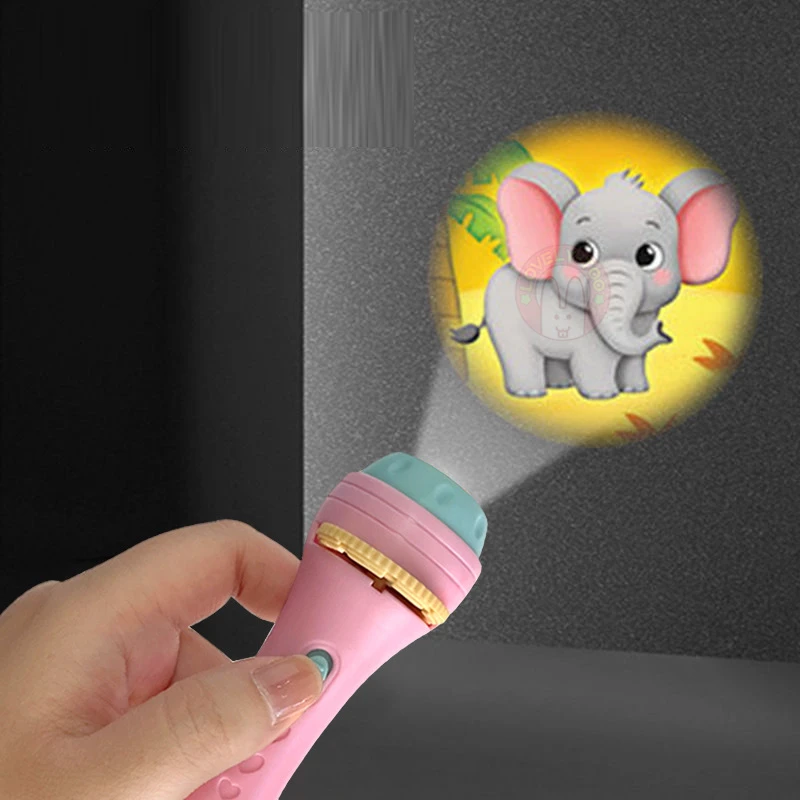 Детская книга со спящей историей проектор вспысветильник животное динозавр