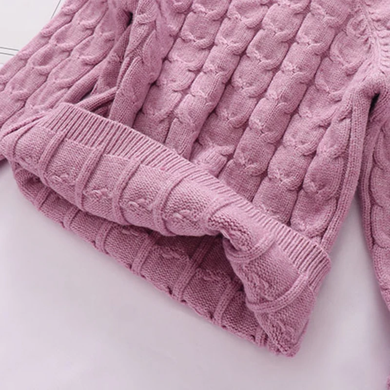 

OHMETOY 0-4 Yrs Girls Boys Suit Fall Baby Boys Girls Clothing Sets Winter knitting Pullover Sweater+Pants Infant Knit Tracksuits