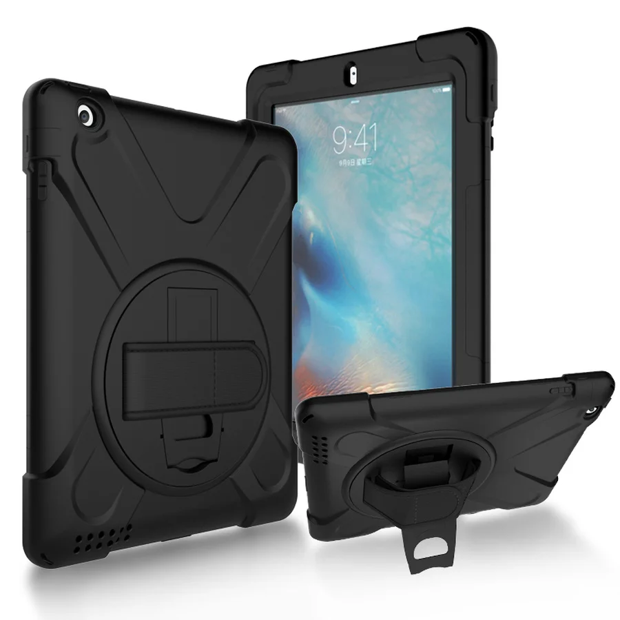 Чехол с защитой от падения для IPad2 IPad3 IPad4 детский безопасный сверхпрочный