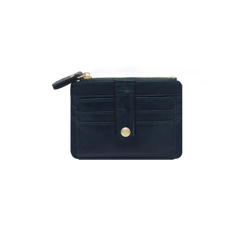 2021 Unisex Wallet Business ID Card Holder Pu Leather Coin Pocket Bus Organizer Purse Bag Men Women Multi-color | Багаж и сумки