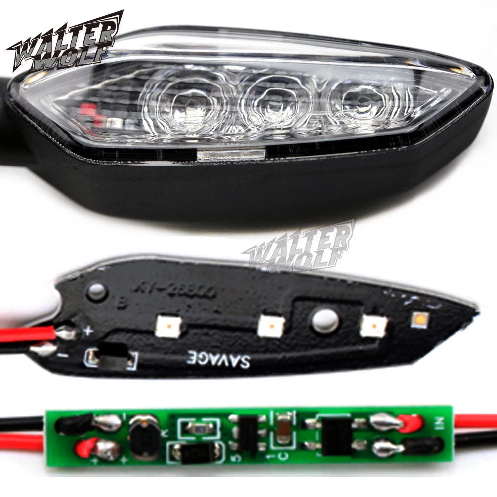 

LED Turn Signal Light For YAMAHA MT 07 25 03 01 XT WR250R YZF R15 R125 FZ 16 Motorcycle Accessories Indicator Lamp High Quality