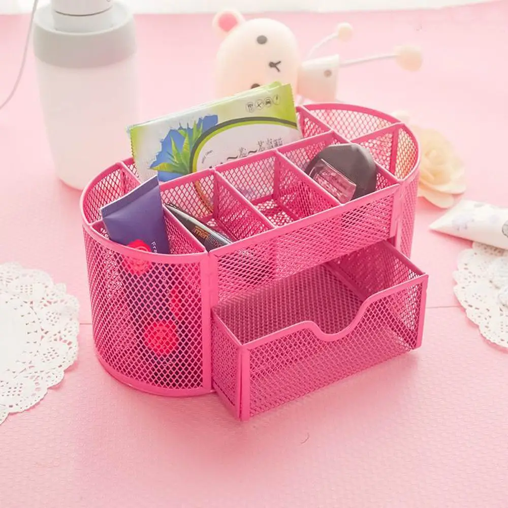 

1pc Stationery Holder Hollow Flower Stationery Cosmetics Brush Storage Office Desk Organizer Pencil Container Case Box Supplies