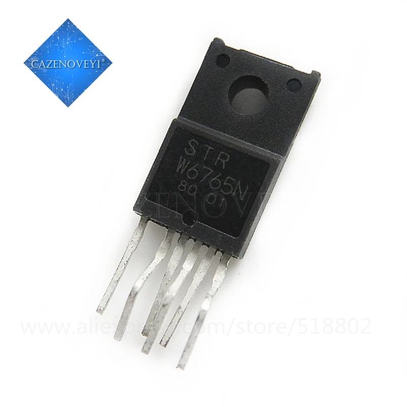 

1pcs/lot STR-W6765N STR-W6765C STRW-6765 STRW6765 W6765 TO-220F In Stock