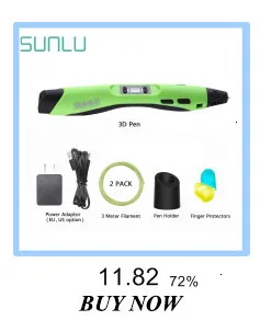 Новые поступления 3D ручки SUNLU SL-400A поддержка PCL нити Самая низкая температура лучший подарок для детей волшебная ручка