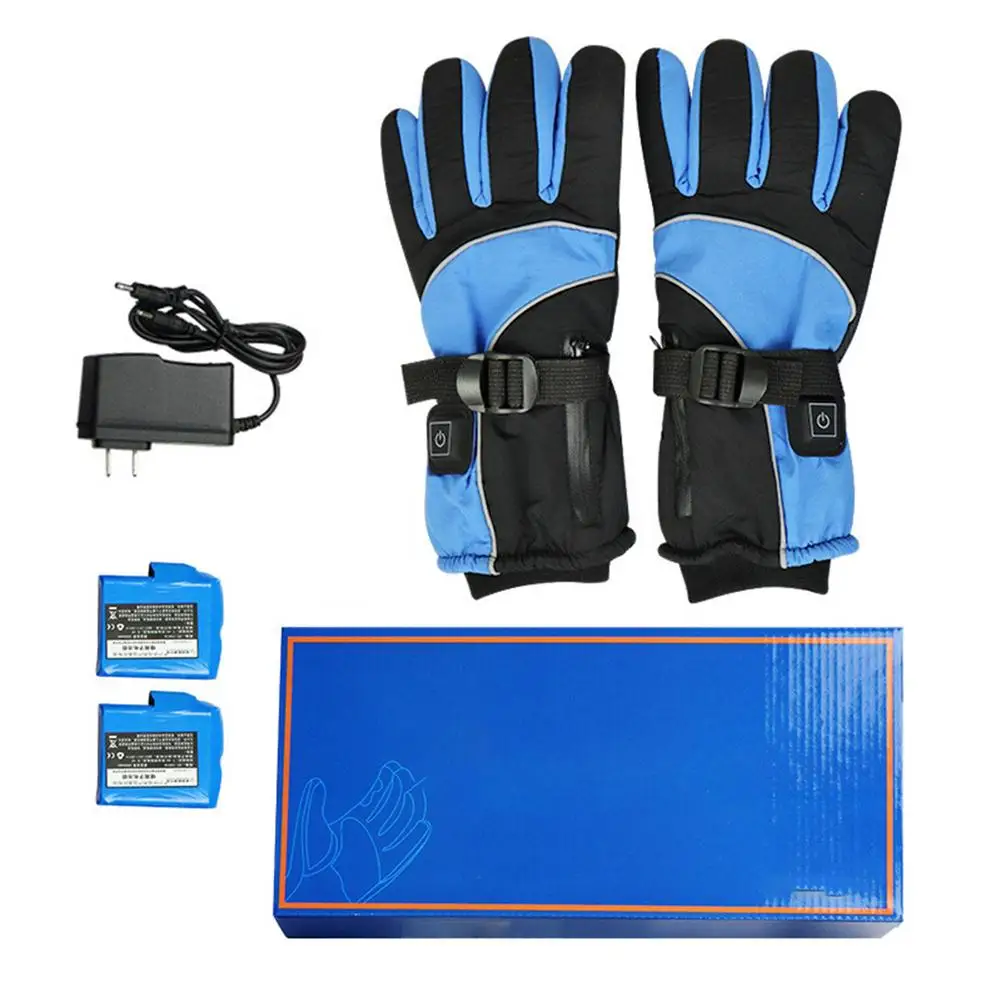 

Heated Gloves Rechargeable Electric Battery-operated Heated Gloves Waterproof 3 Levels Temperature Control Heated Gloves For S