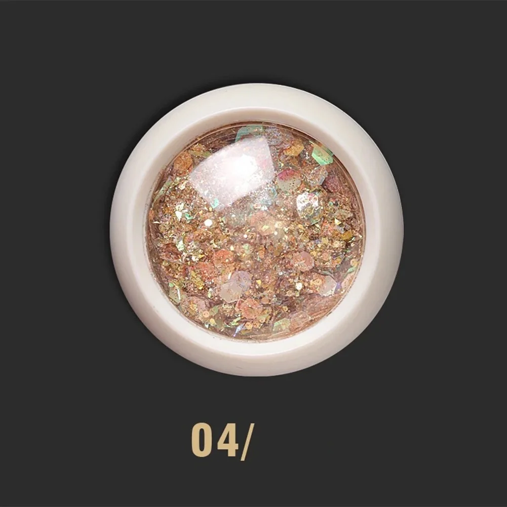 Макияж глаз блестки мода ногтей украшения художественный амулет мини ремесло