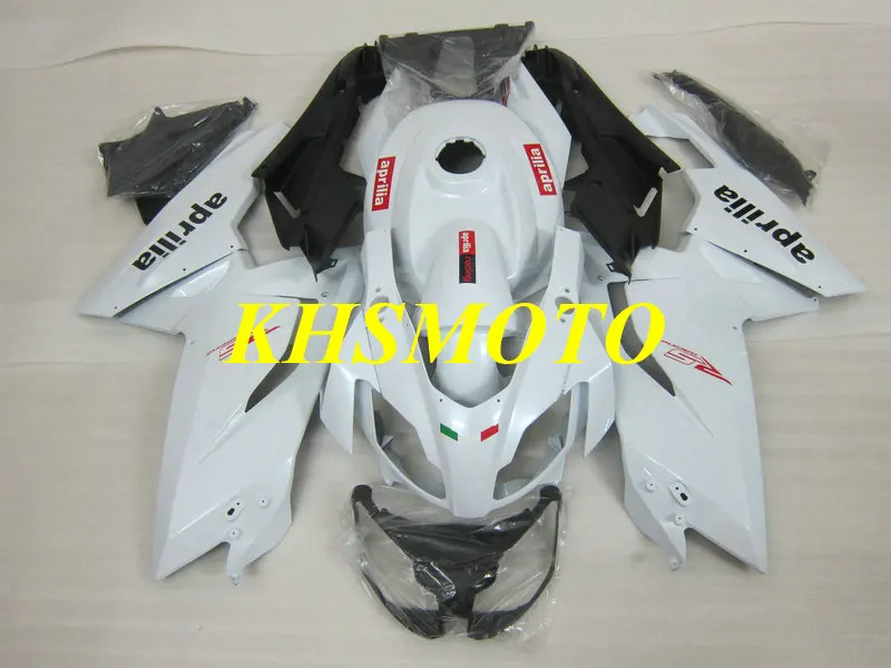 Комплект обтекателей под давлением для Aprilia RS125 07 08 09 10 11 RS 125 2007 2008 2009 2011 ABS белый