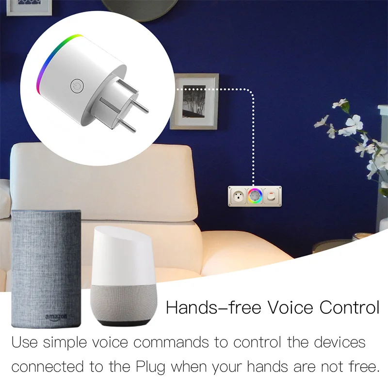 EU/US/UK DE BR AU в WiFi смарт розетка Smart Life приложение Tuya Беспроводной дистанционного