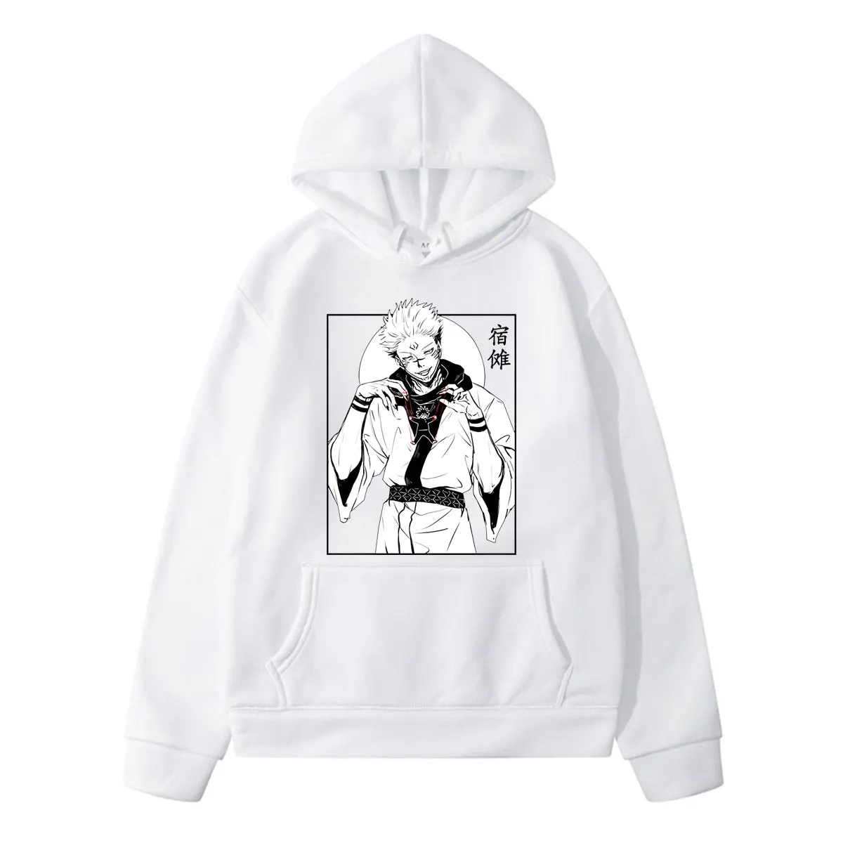 

Jujutsu Kaisen Male Costume O-Neck Hoodie Long Sleeve Fashion Hoody Pullover Casual Harajuku Loose Graphic Men's Sets New Style