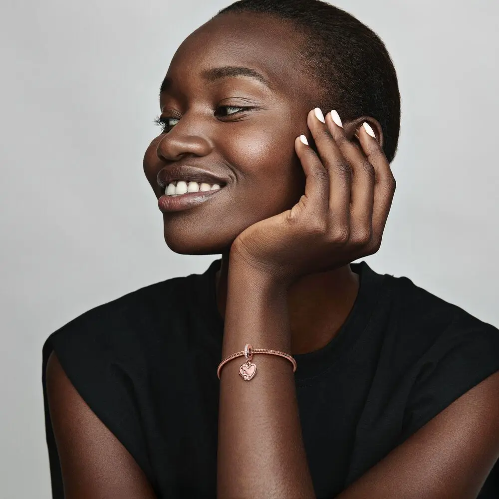 Подвеска в виде сердца и шара из розового золота подвеска сделай сам изящные