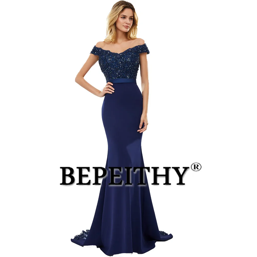 BEPEITHY Robe De Soiree Русалка бургундское длинное вечернее платье вечерние элегантные