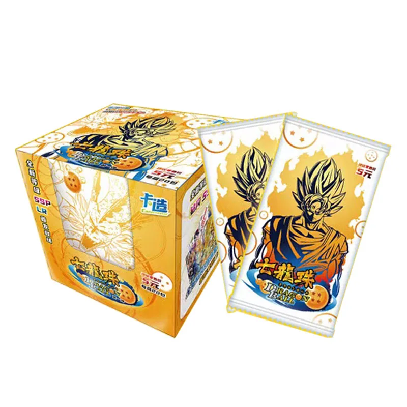 Фигурки из аниме Драконий жемчуг Бронзирующая заслонка флеш-карты Son Goku Super Saiyan