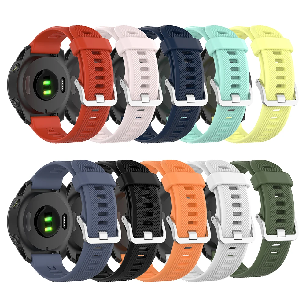 

Ремешок силиконовый для смарт-часов Garmin Forerunner 945 Lite/745