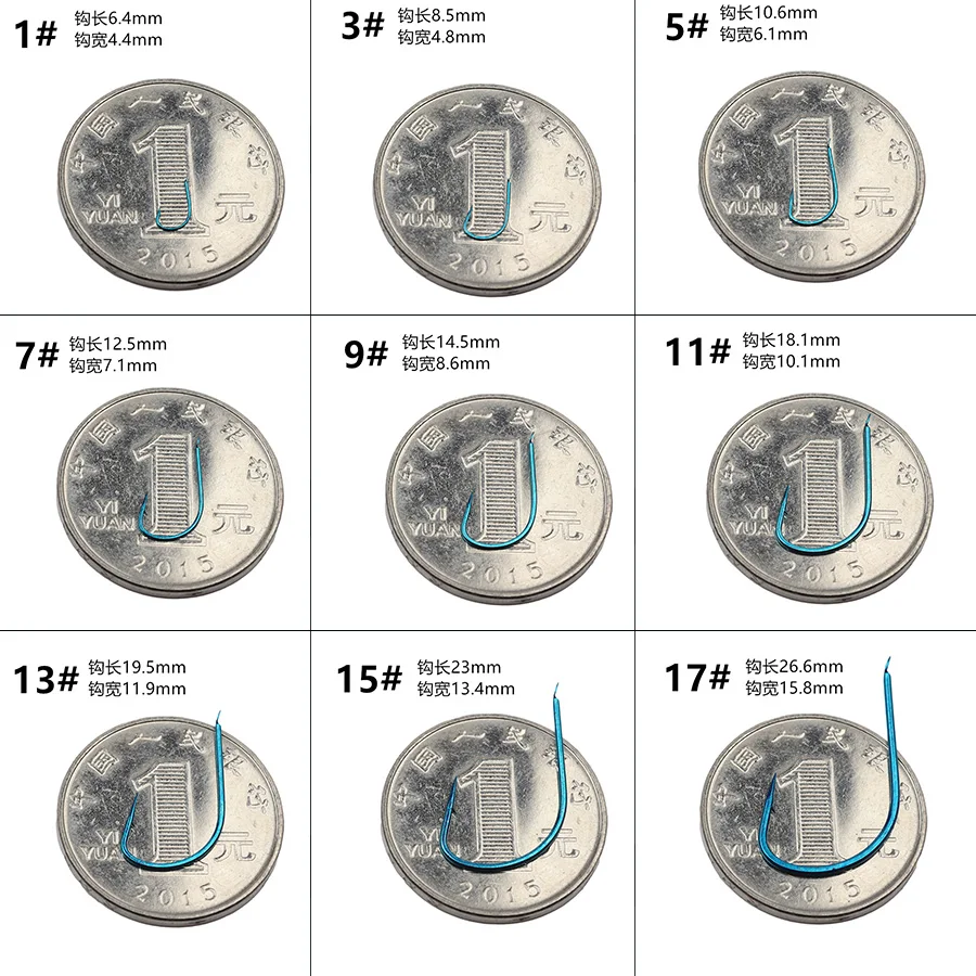 Rompin 50 шт./пакет рыболовный крючок рыболовные крючки с бородкой из