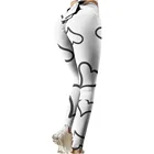 Леггинсы женские, с принтом в виде бабочек, бесшовные, для фитнеса, 2021