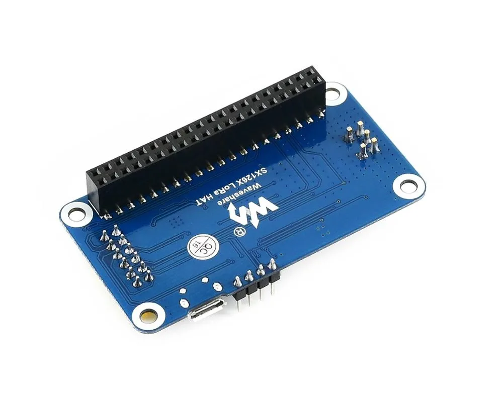 SX1268 LoRa HAT для Raspberry Pi широкополосная модуляция спектра частотный диапазон 433 МГц -