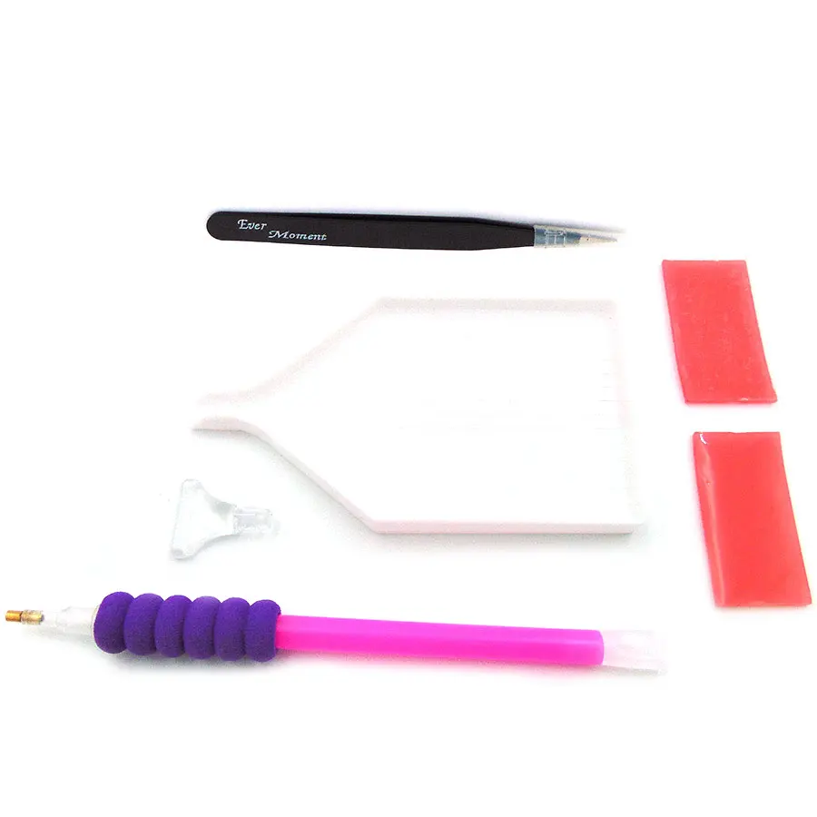 Когда-нибудь момент алмазов картина 5D цветочным принтом в стиле сделай сам ваза