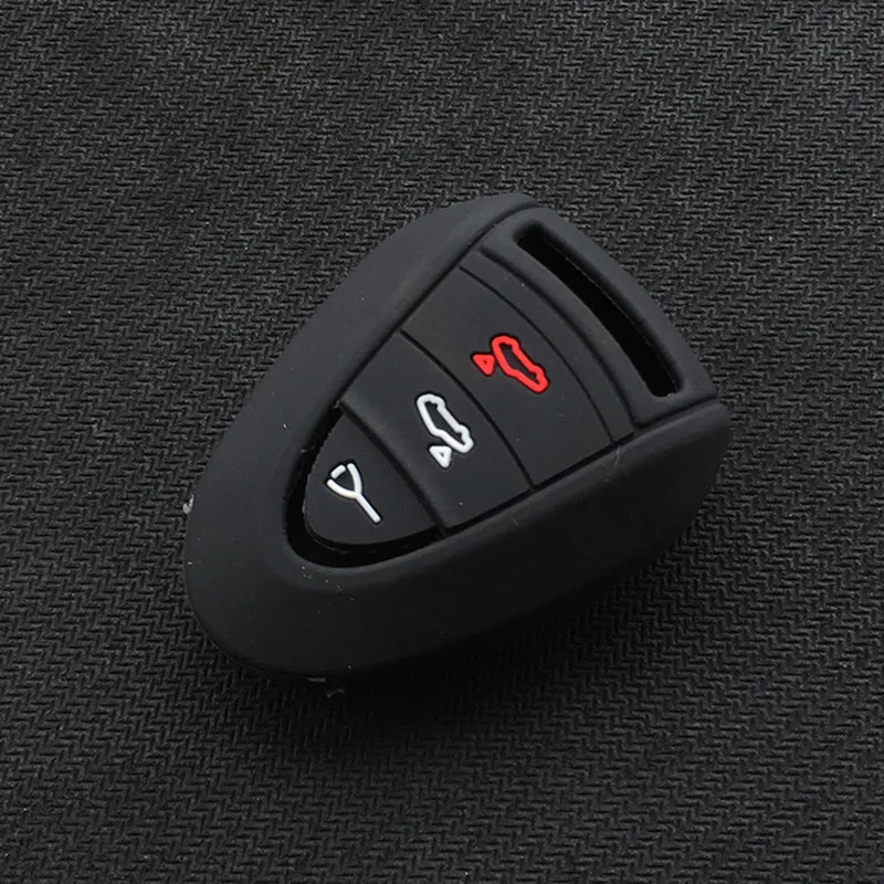 Силиконовый чехол для автомобильного ключа Porsche Carrera 911 997 Boxster S 2S 4S Turbo Cayman 996