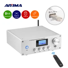 AIYIMA 400 Вт 5 1 Домашний кинотеатр AV цифровой аудио усилитель