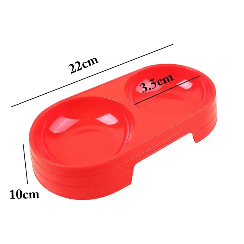 1 шт. недорогая Высококачественная миска для питомцев креативная пластиковая