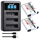 Аккумулятор и зарядное устройство с портом Type-C для Olympus