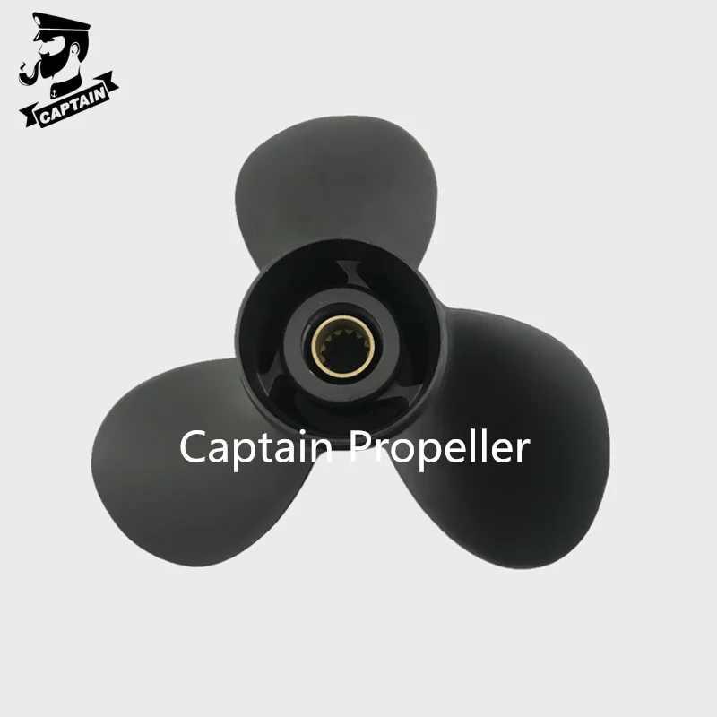 Подвесной Двигатель Captain Propeller 13 1/2X15 подходит для Suzuki DF70A DF80A DF90 DF100 DF115 DF140 tooth Spline